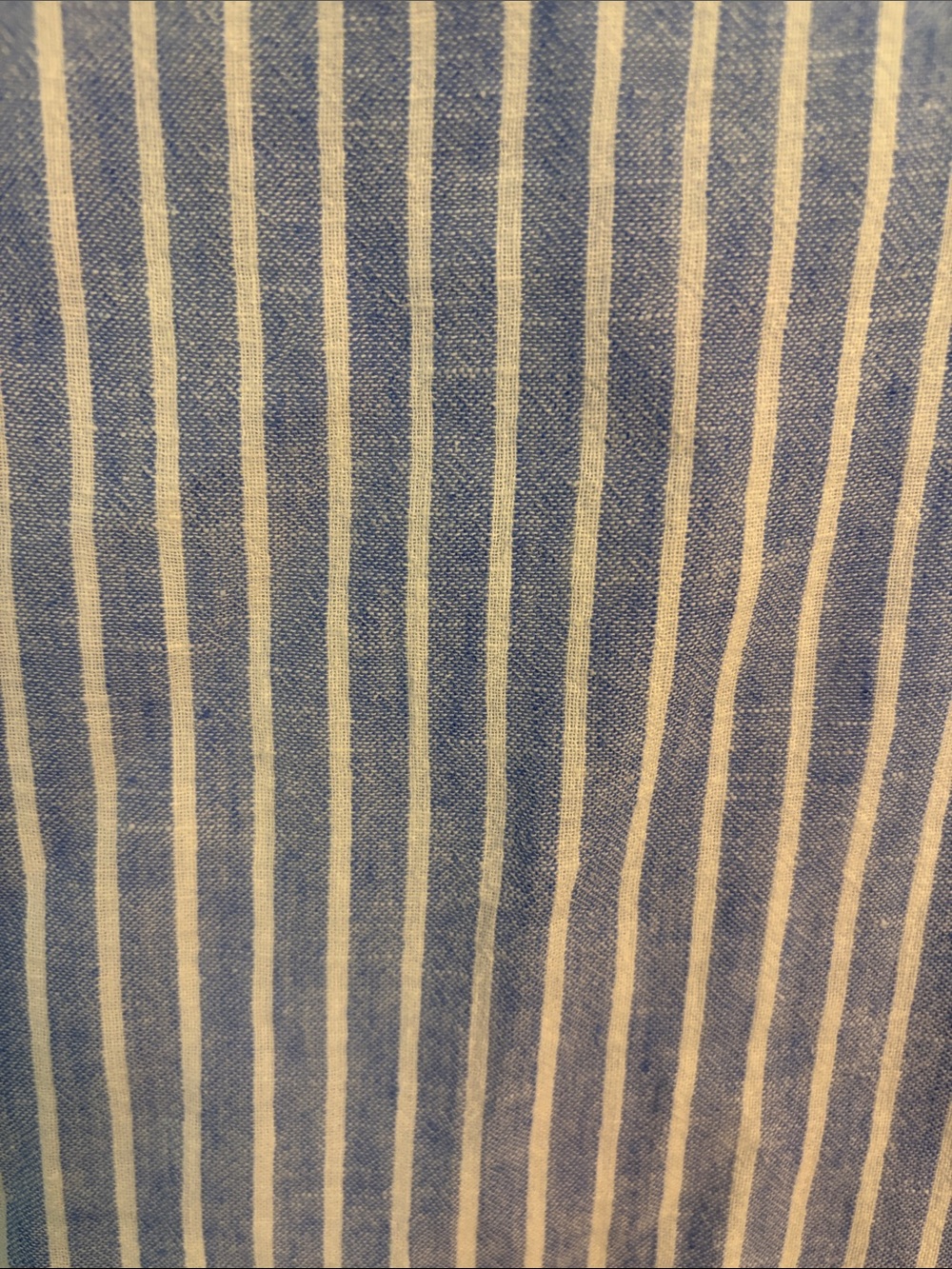 beachlunchlounge Blue and White Striped Midi Dress - Picture 2 of 6